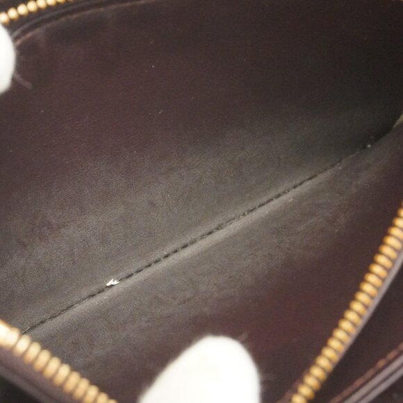 Louis Vuitton Vernis Rayeur Zippy Wallet M91717 Amaranth Women's P1690086 - Picture 6 of 16